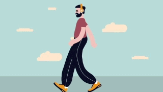 Stay ahead GIF